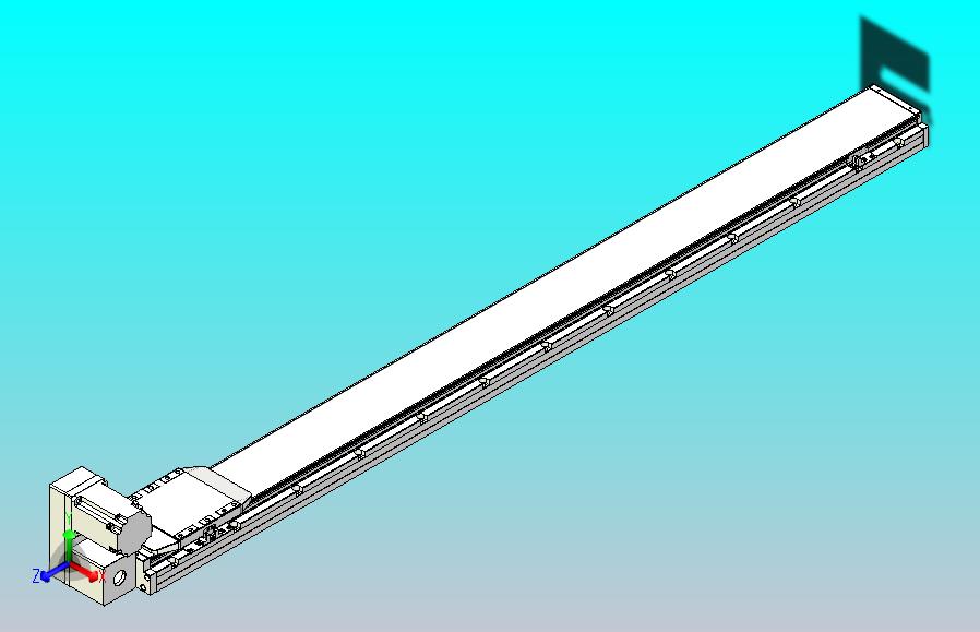 机器人皮带驱动直线轴TPA-GCB-150-P80-L1550-LU-M75-N3