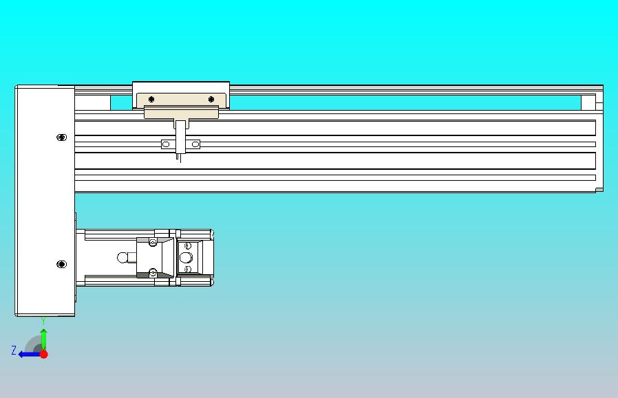 日规模组半封闭丝杆TPA-HNR-65S-1610C-L200-MP-C-P20-N3
