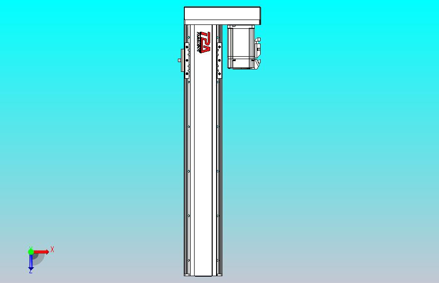 日规模组半封闭丝杆TPA-HNR-85D-1610C-L400-ML-Y-P20-N3
