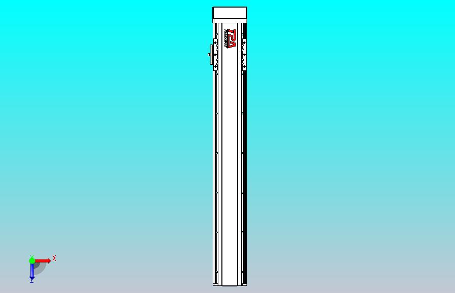 日规模组半封闭丝杆TPA-HNR-85D-1610C-L500-MP-Y-P20-N3
