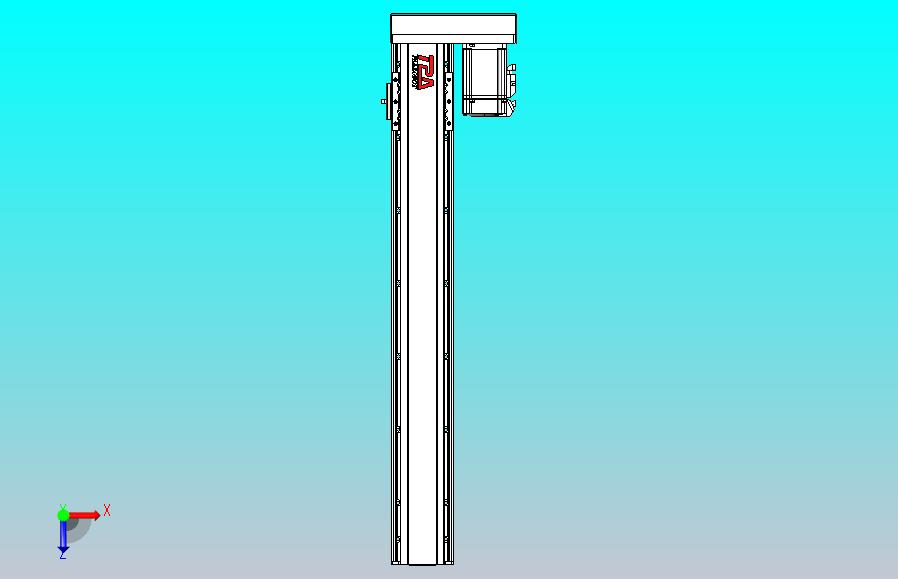 日规模组半封闭丝杆TPA-HNR-85D-1610-C-L550-ML-C-P20-N3