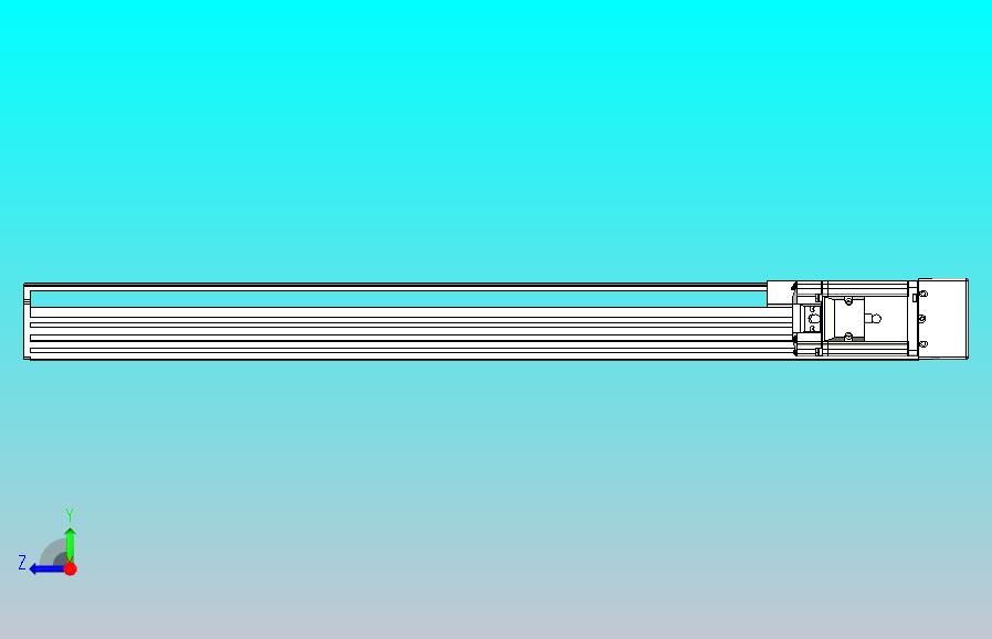 日规模组半封闭丝杆TPA-HNR-85D-1610C-L550-ML-Y-P20-N3