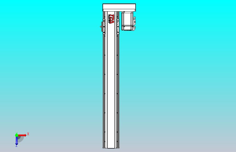 日规模组半封闭丝杆TPA-HNR-85D-1610C-L550-ML-Y-P20-N3