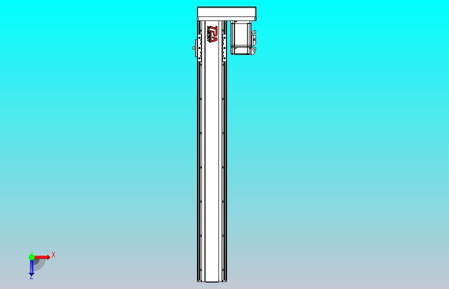 日规模组半封闭丝杆TPA-HNR-85D-1610C-L600-ML-Y-P20-N3