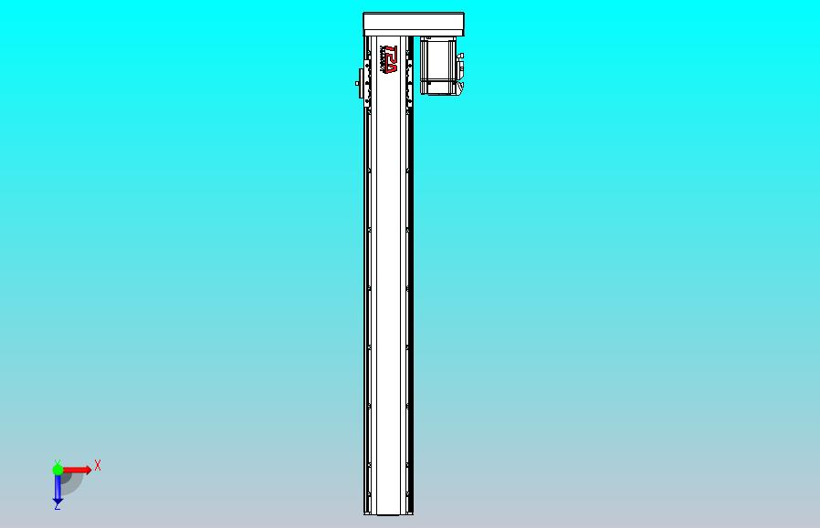 日规模组半封闭丝杆TPA-HNR-85D-1610-C-L650-ML-C-P20-N3