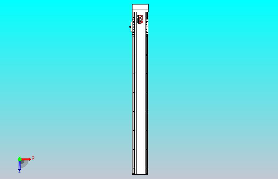 日规模组半封闭丝杆TPA-HNR-85D-1610C-L700-MP-Y-P20-N3