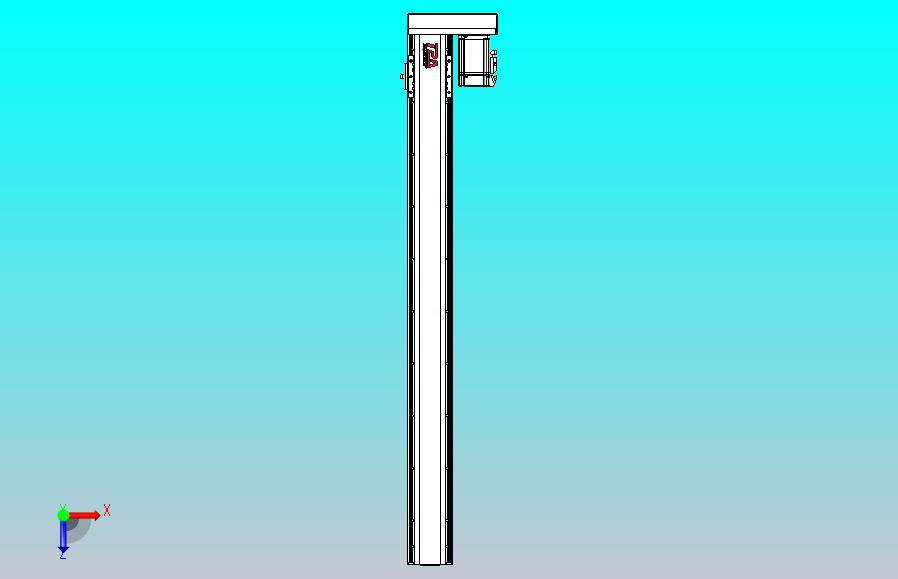 日规模组半封闭丝杆TPA-HNR-85D-1610C-L850-ML-Y-P20-N3