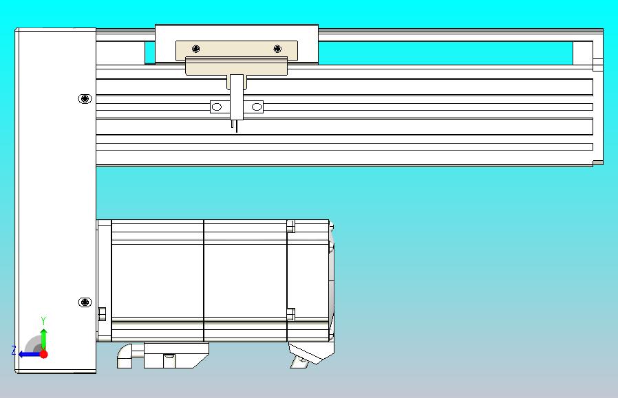 日规模组半封闭丝杆TPA-HNR-85S-1610C-L100-MP-Y-P20-N3