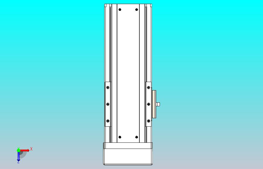 日规模组半封闭丝杆TPA-HNR-85S-1610C-L100-MP-Y-P20-N3