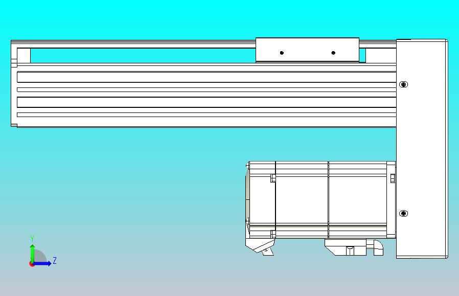 日规模组半封闭丝杆TPA-HNR-85S-1610C-L150-MP-Y-P20-N3