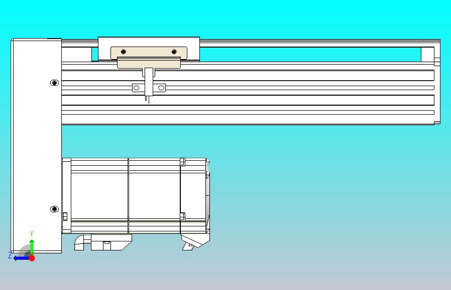 日规模组半封闭丝杆TPA-HNR-85S-1610C-L150-MP-Y-P20-N3