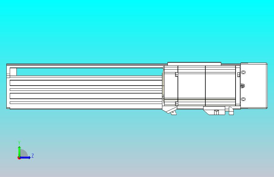 日规模组半封闭丝杆TPA-HNR-85S-1610C-L200-ML-Y-P20-N3