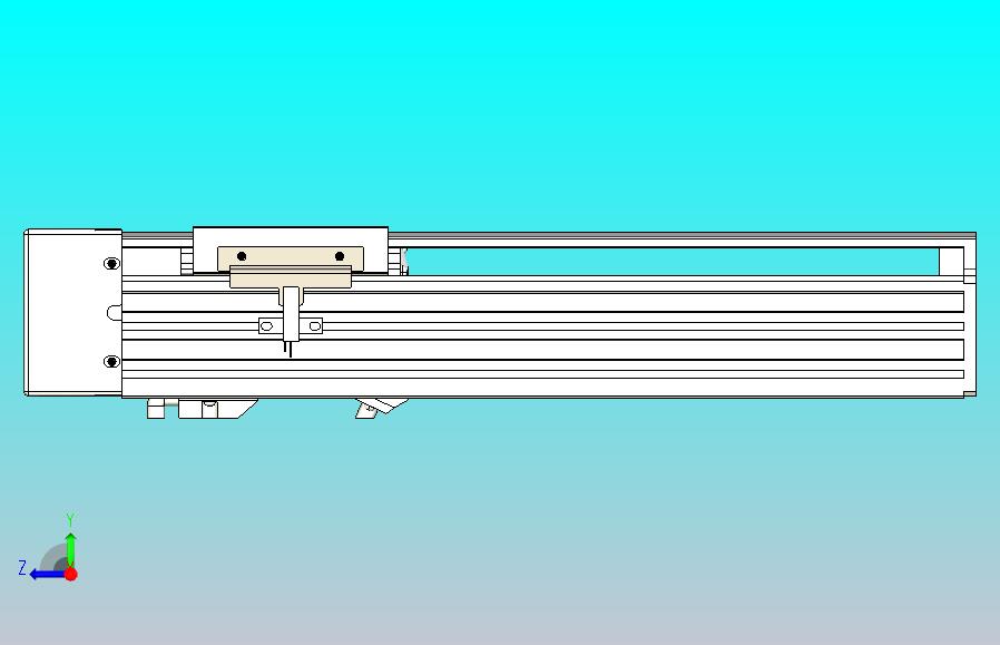日规模组半封闭丝杆TPA-HNR-85S-1610C-L200-ML-Y-P20-N3