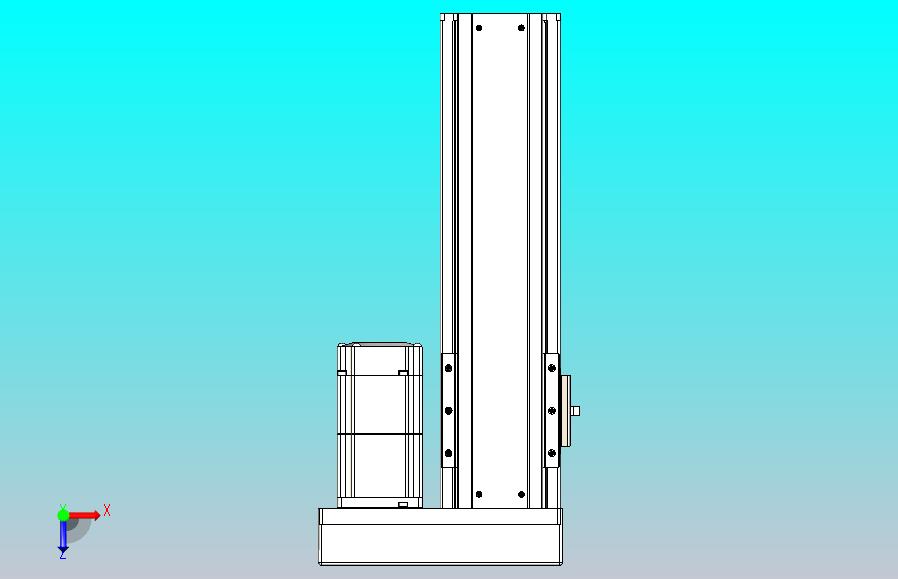 日规模组半封闭丝杆TPA-HNR-85S-1610C-L200-ML-Y-P20-N3