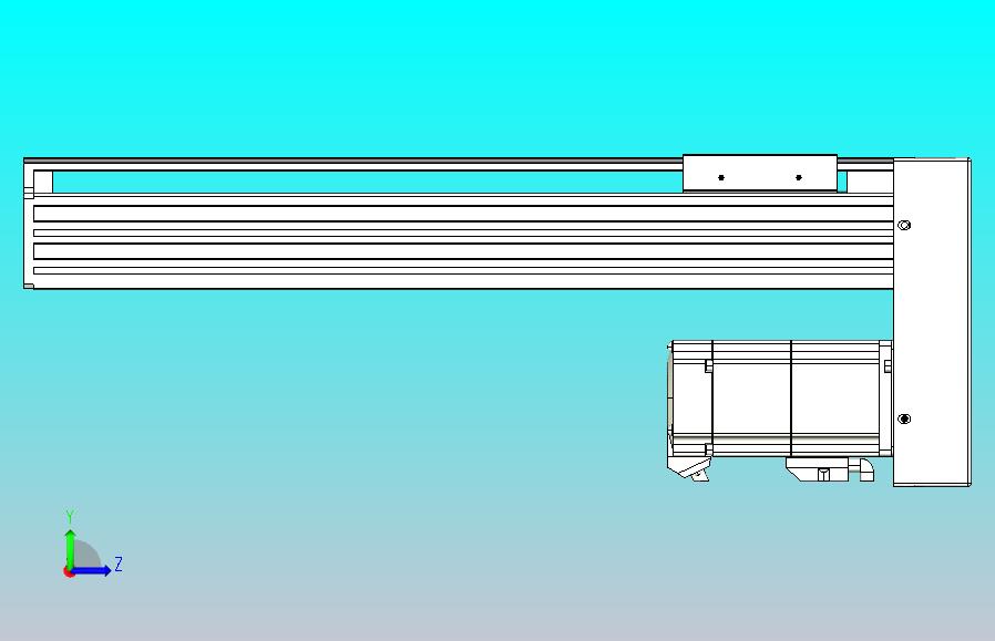 日规模组半封闭丝杆TPA-HNR-85S-1610C-L300-MP-Y-P20-N3