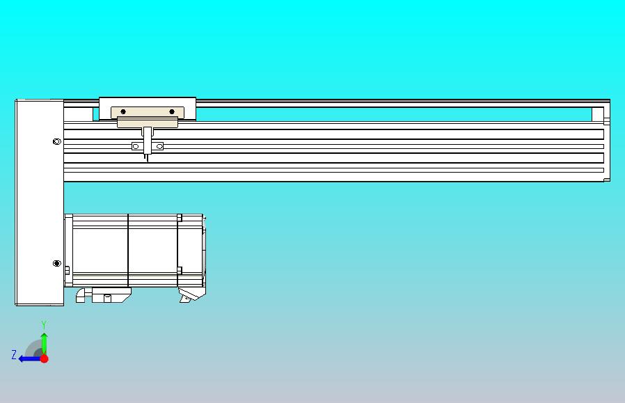 日规模组半封闭丝杆TPA-HNR-85S-1610C-L300-MP-Y-P20-N3