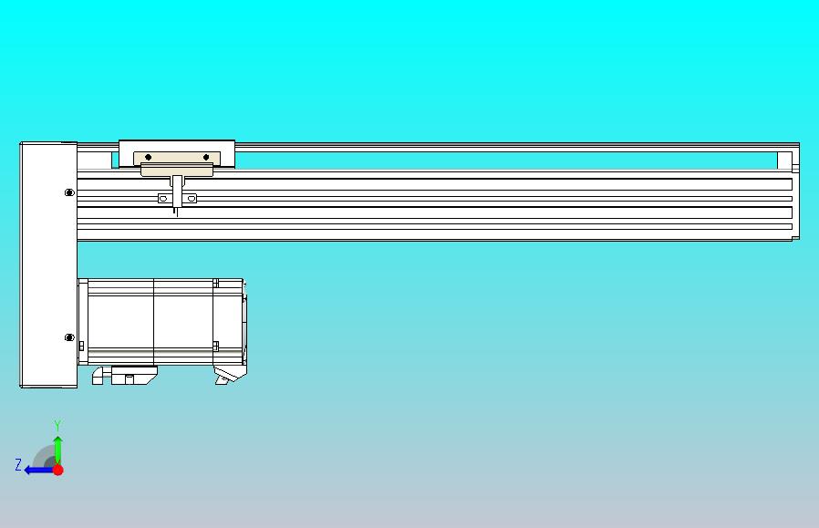 日规模组半封闭丝杆TPA-HNR-85S-1610C-L350-MP-Y-P20-N3