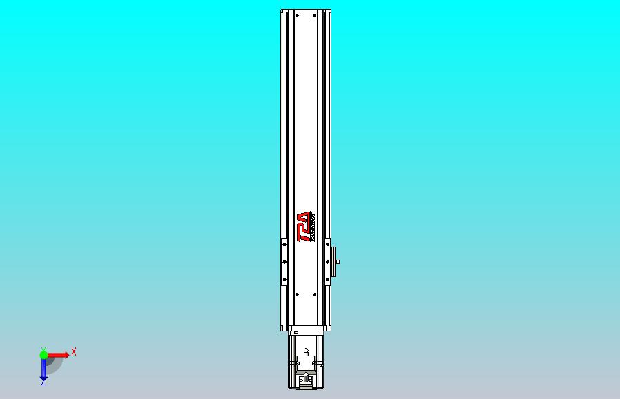 日规模组半封闭丝杆TPA-HNR-85S-1610C-L350-M-Y-P20-N3
