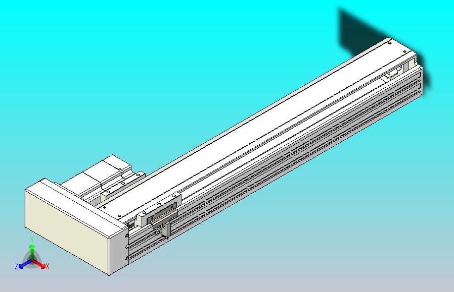 日规模组半封闭丝杆TPA-HNR-85S-1610C-L450-ML-Y-P20-N3