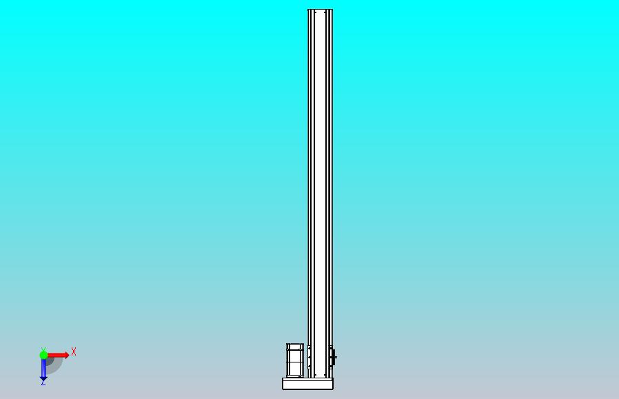 日规模组半封闭丝杆TPA-HNR-85S-1610C-L1100-ML-Y-P20-N3