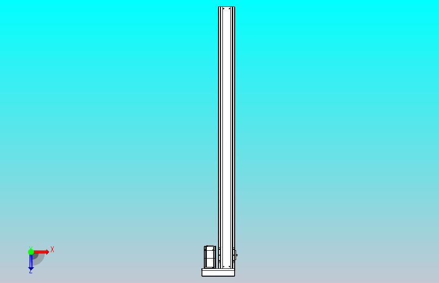 日规模组半封闭丝杆TPA-HNR-85S-1610C-L1200-ML-Y-P20-N3