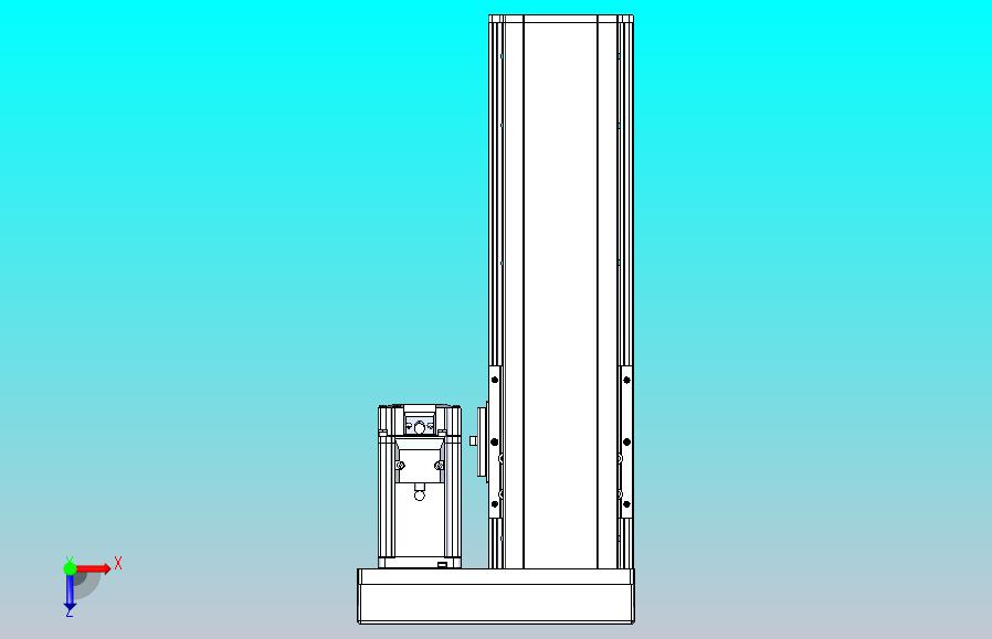 日规模组半封闭丝杆TPA-HNR-105D-1610C-L200-ML-Y-P40-N3