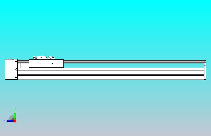 日规模组半封闭丝杆TPA-HNR-105D-1610C-L400-ML-Y-P40-N3