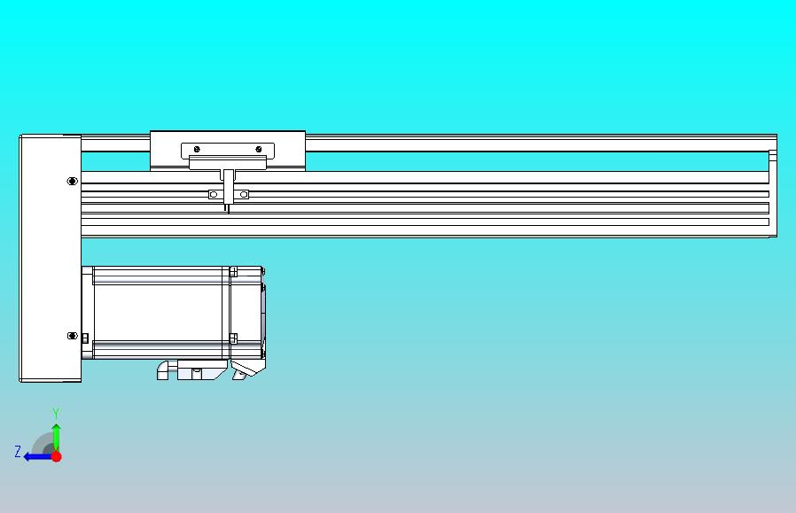 日规模组半封闭丝杆TPA-HNR-110D-1610C-L250-MP-Y-P40-N3