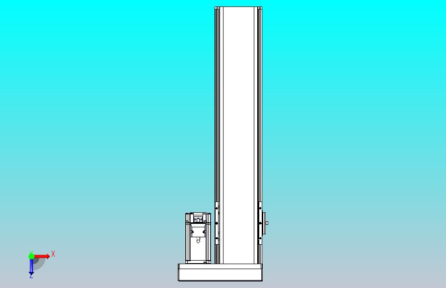 日规模组半封闭丝杆TPA-HNR-110D-1610C-L400-ML-Y-P40-N3