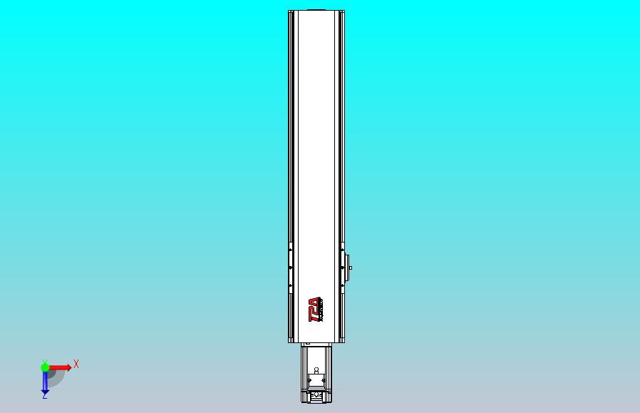 日规模组半封闭丝杆TPA-HNR-110D-1610C-L400-M-Y-P40-N3