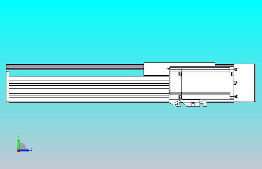 日规模组半封闭丝杆TPA-HNR-120D-1610C-L200-ML-Y-P40-N3