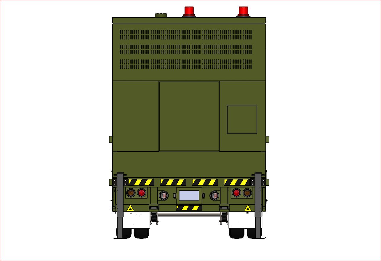 300千瓦发电拖车