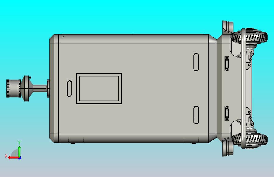 自动配送车3D数模图纸 STP格式