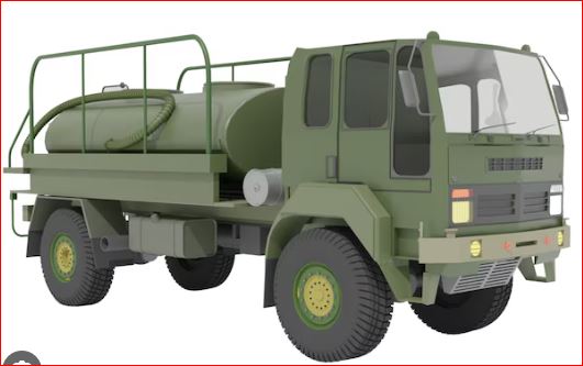 运水卡车3D图纸 STEP格式