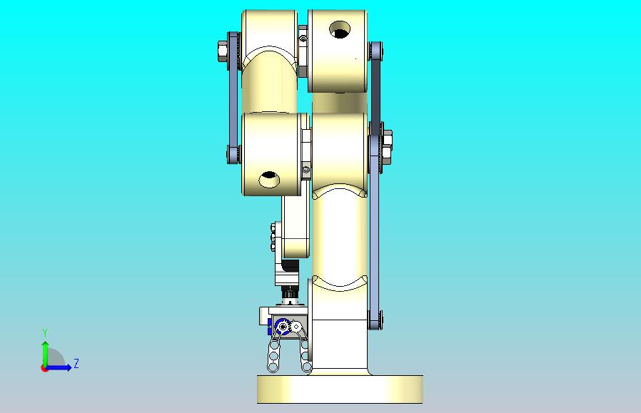 用于教育目的小型机械臂3D图纸 STP格式