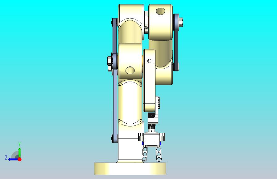 用于教育目的小型机械臂3D图纸 STP格式