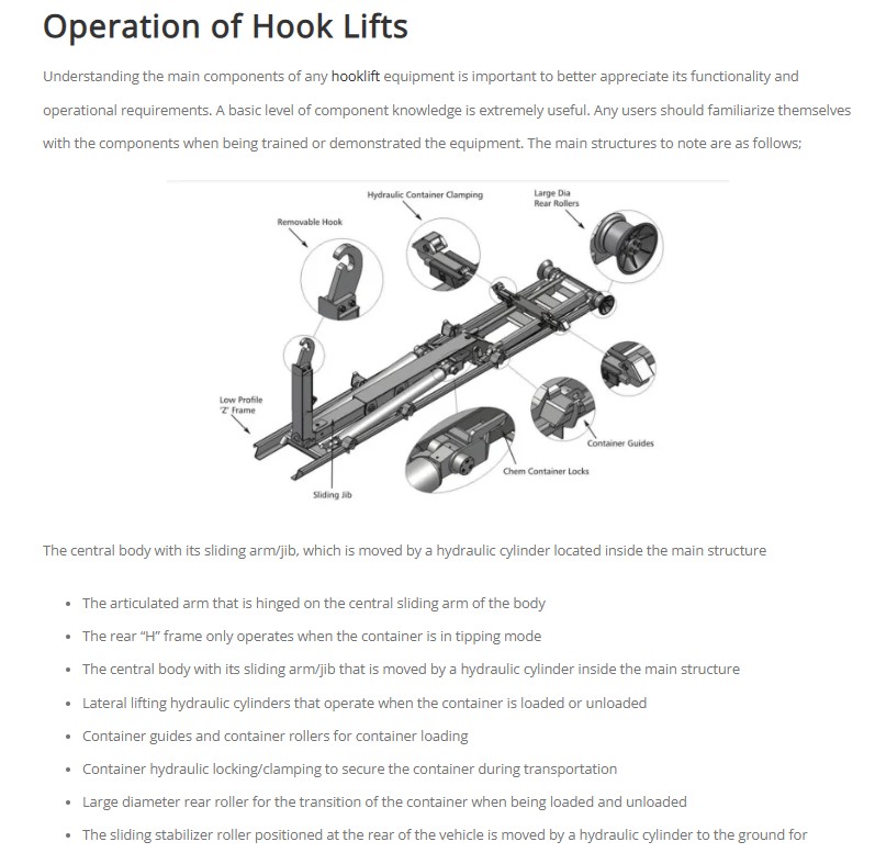 钩臂式起重卡车3D图纸 Solidworks设计