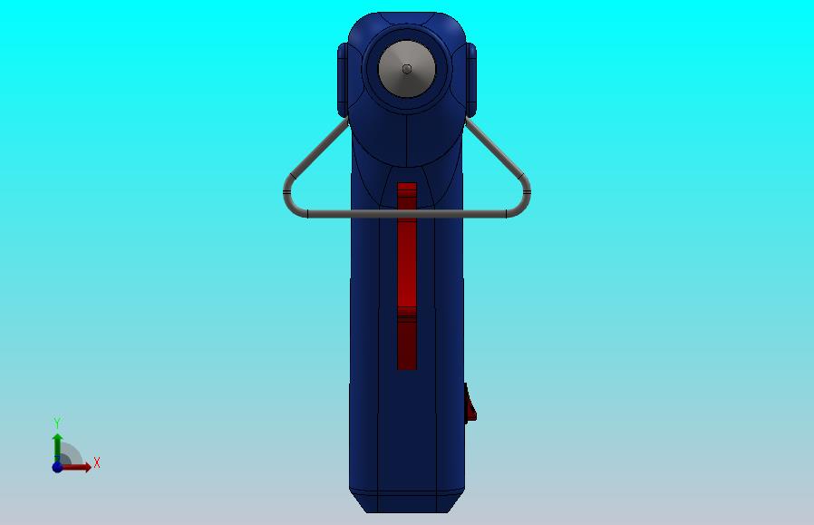 热熔胶木仓简易模型3D图纸 Solidworks设计