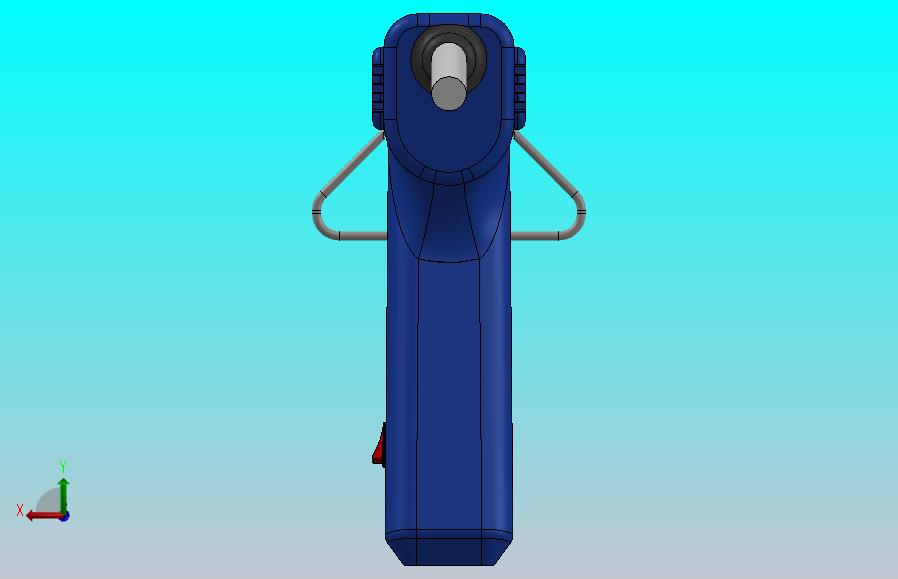 热熔胶木仓简易模型3D图纸 Solidworks设计