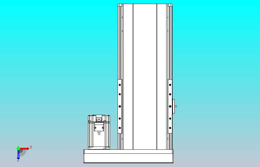 日规模组半封闭丝杆TPA-HNR-202D-2510C-L200-ML-Y-P75-N3