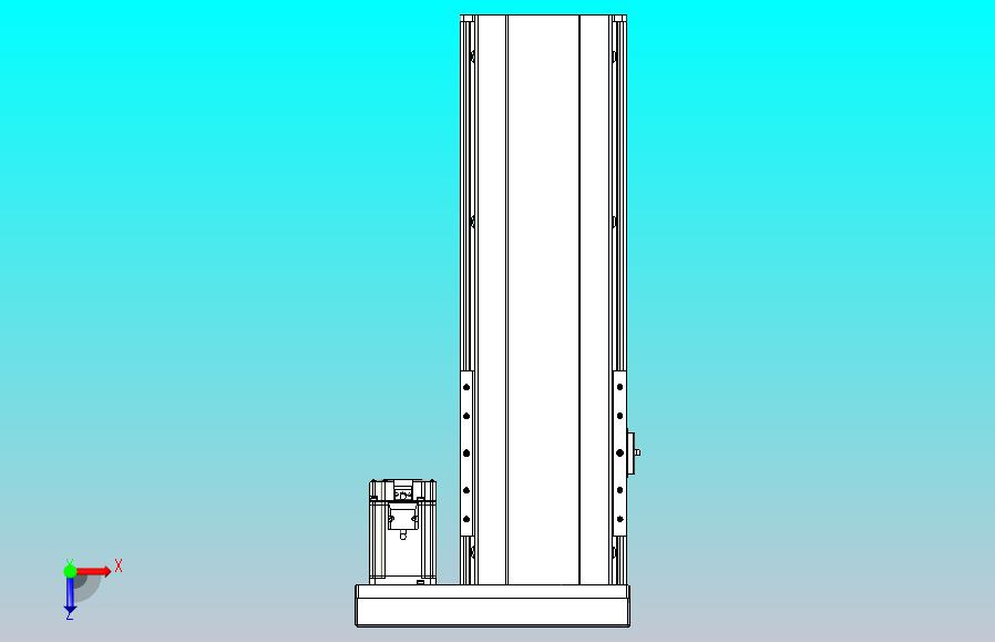 日规模组半封闭丝杆TPA-HNR-202D-2510C-L350-ML-C-P75-N3