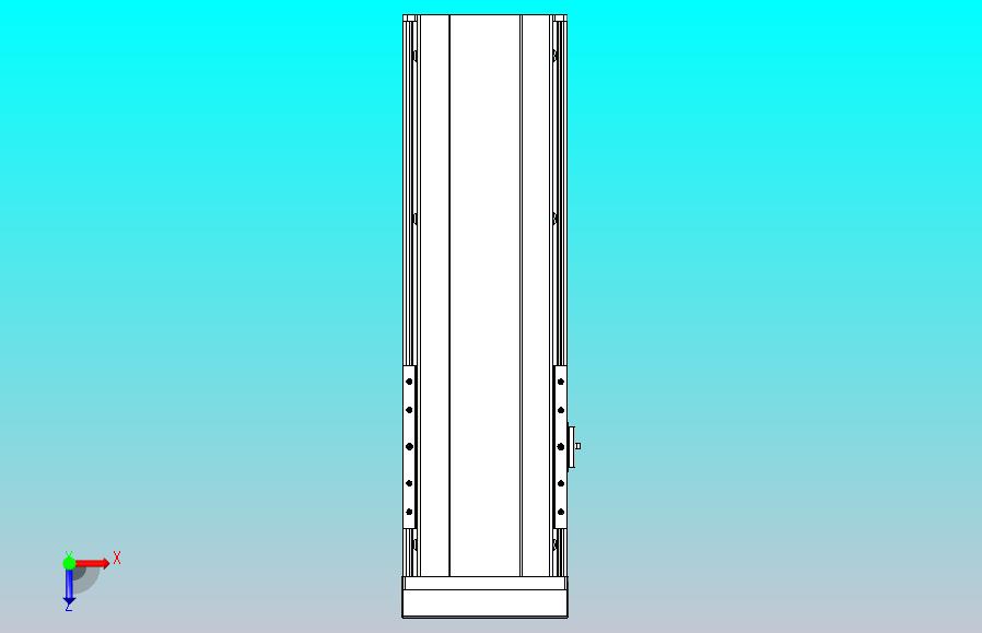 日规模组半封闭丝杆TPA-HNR-202D-2510C-L350-MP-C-P75-N3