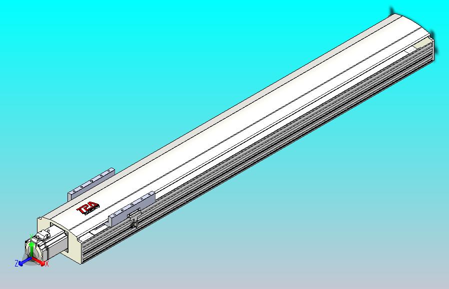 日规模组半封闭丝杆TPA-HNR-202D-2510C-L1200-M-C-P75-N3