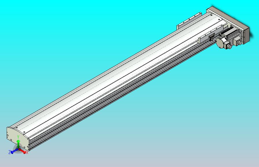 日规模组半封闭丝杆TPA-HNR-220D-3210C-L1600-ML-Y-P1K-N3