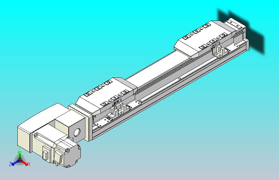 皮带直线轴双滑块型TPA-GCBS-50-P42-L50-QL-M10-N3