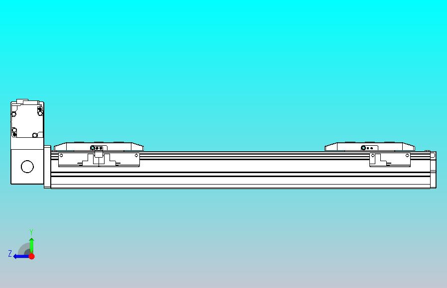 皮带直线轴双滑块型TPA-GCBS-50-P42-L100-LU-M10-N3
