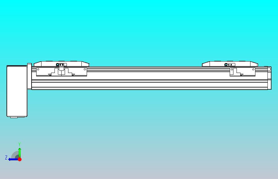 皮带直线轴双滑块型TPA-GCBS-50-P42-L100-RP-M10-N3
