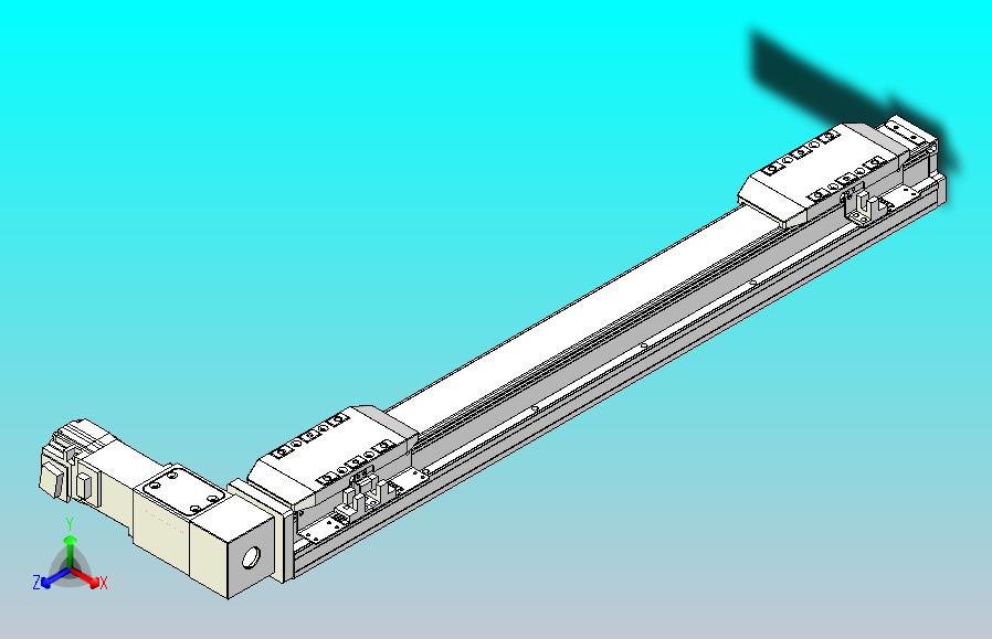 皮带直线轴双滑块型TPA-GCBS-50-P42-L150-DR-M10-N3