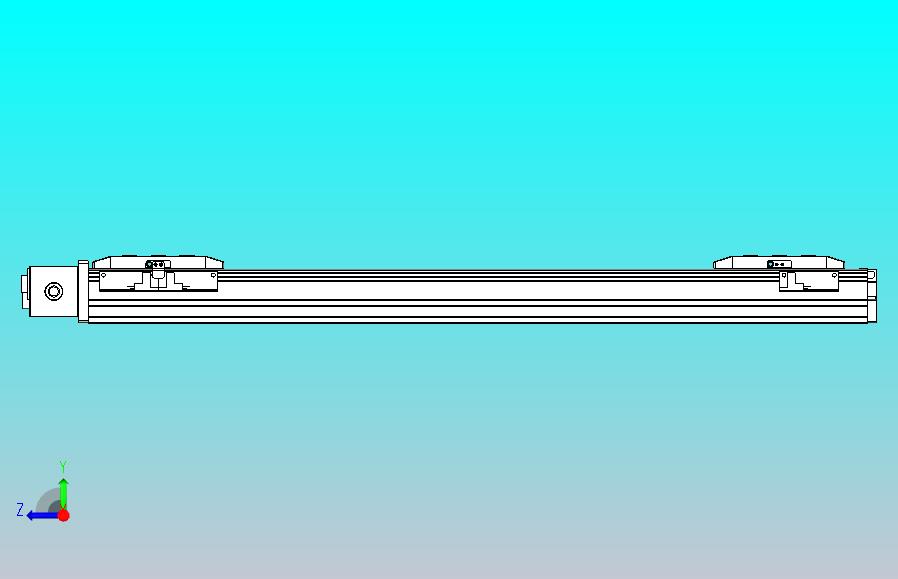 皮带直线轴双滑块型TPA-GCBS-50-P42-L200-DR-M10-N3