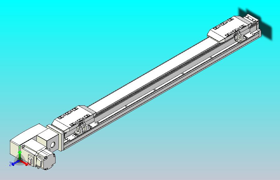 皮带直线轴双滑块型TPA-GCBS-50-P42-L200-QL-M10-N3